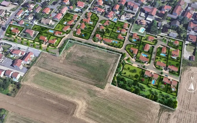 Les plaines fleuries à Genas (69740)