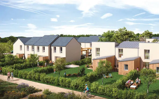 Chambray-lès-Tours maisons neuves écoquartier de la Guignardière à Chambray-lès-Tours (37170)