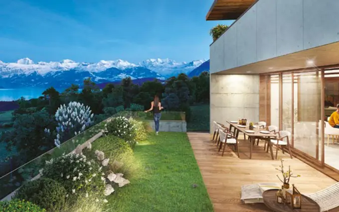 Évian-les-Bains maisons avec vue sur le lac Léman à Évian-les-Bains (74500)
