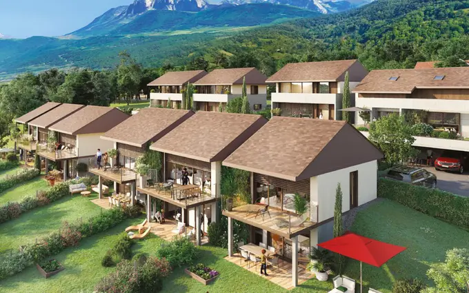 Évian-les-Bains maisons avec vue sur le lac Léman à Évian-les-Bains