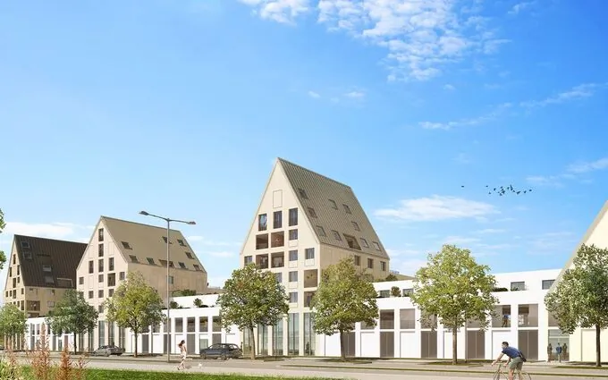 Dijon écoquartier à 15 min à pied du parc de la Colombière à Dijon