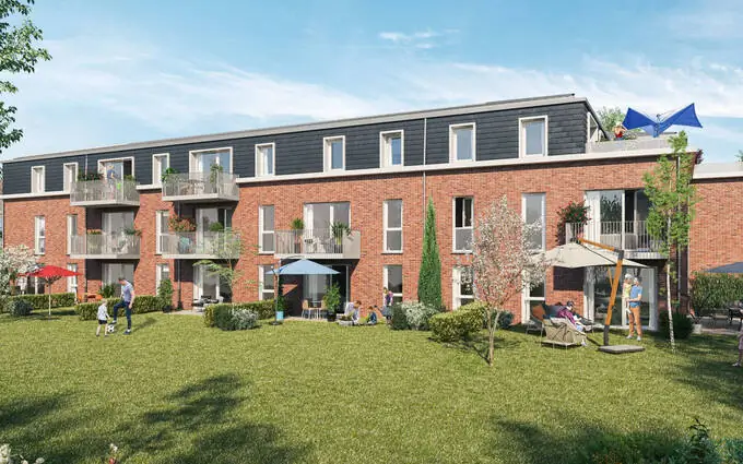 Hem éco-quartier proche bourg à Hem (59510)