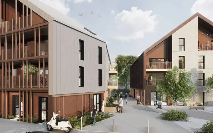 La mézière au pied de l'arrêt de bus 15 direction rennes à La Mézière