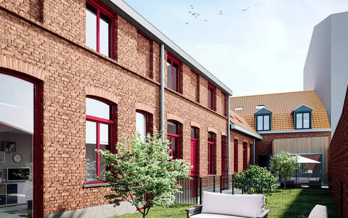 Lille maisons neuves quartier Saint-Sauveur proche gare à Lille