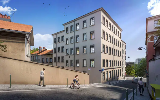 Lyon 4ème réhabilitation à 10 min à pied du parc de la tête d'or à Lyon 4ème