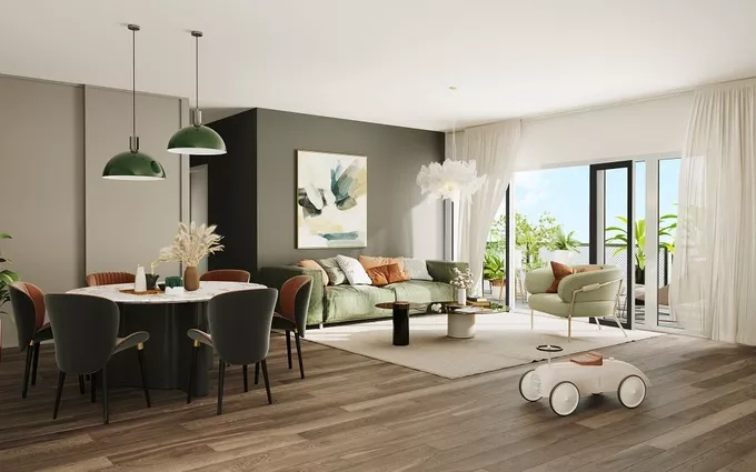 Nantes éco quartier sur l'île de Nantes à Nantes (44000)