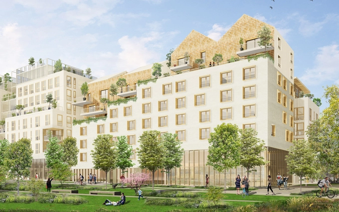 Rouen au coeur du quartier Flaubert à Rouen