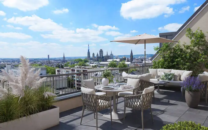 Rouen au coeur du quartier Boulingrin à Rouen (76000)