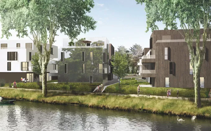 Strasbourg quartier de la Robertsau à Strasbourg (67000)