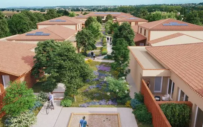 Toulouse au coeur du quartier pavillonnaire de Saint Simon à Toulouse (31000)