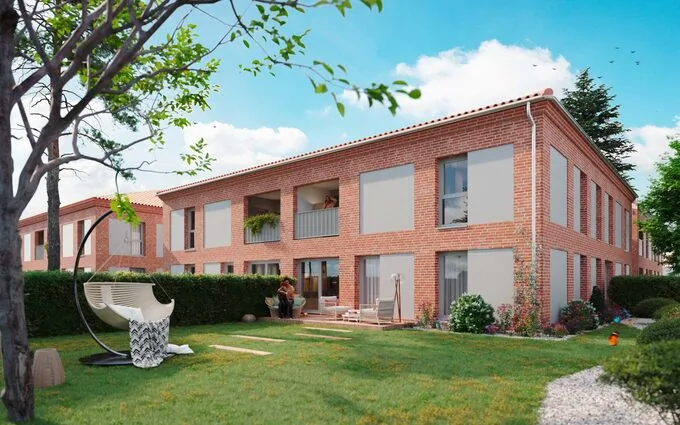 Toulouse au coeur du quartier pavillonnaire de Saint Simon à Toulouse