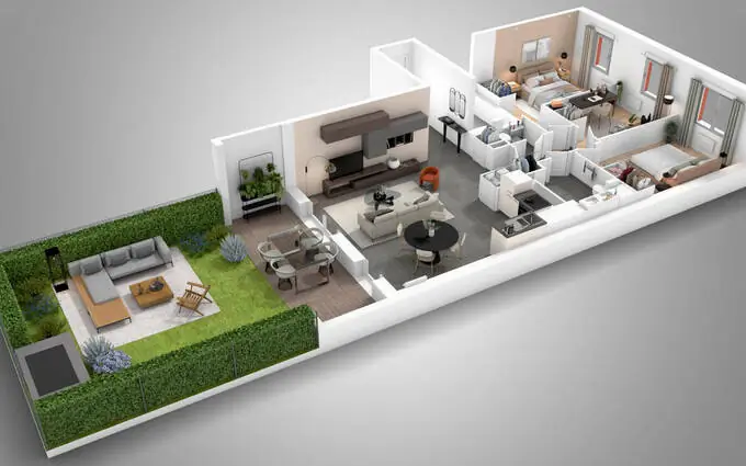 Toulouse au coeur d'un quartier familial à Toulouse (31000)