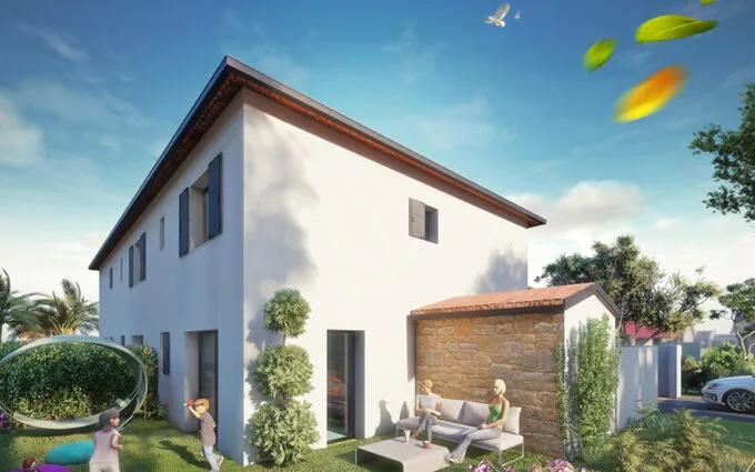 Uchaud villas au calme proches de la Mairie à Uchaud