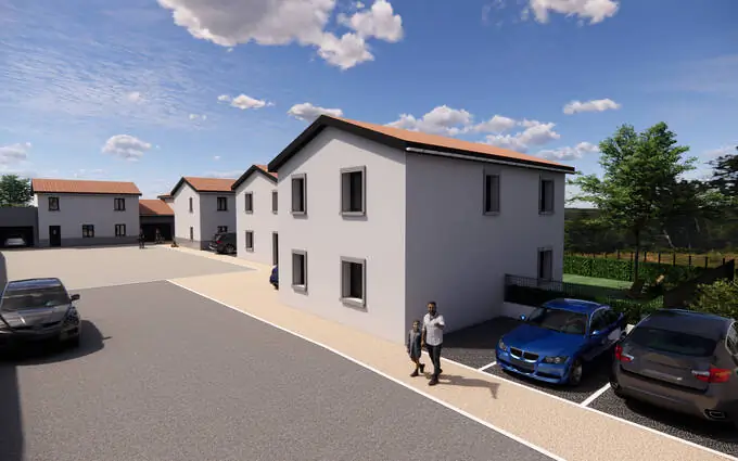 Ternay maisons neuves à 1km du centre à Ternay