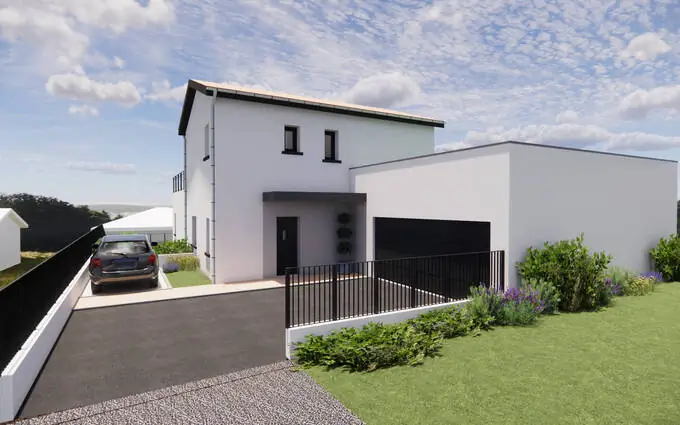 Ternay maisons neuves à 30 min en voiture de Lyon Part-Dieu à Ternay