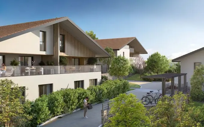 Excenevex à 150m du lac Léman à Excenevex
