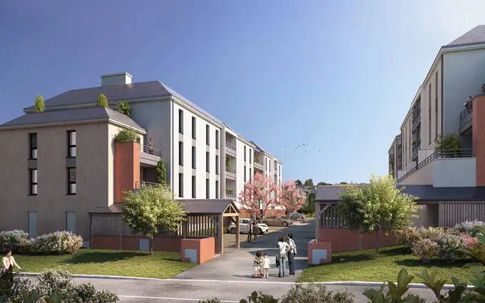 Châteaugiron quartier résidentiel proche centre et château à Châteaugiron