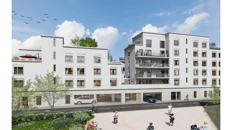 Le Havre Parc Massillon et au pied de la future ligne de tram à Le Havre