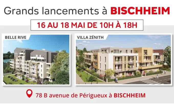 Résidence Belle Rive à Bischheim à Bischheim (67800)