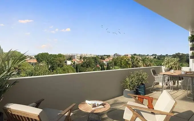 Les terrasses d'agate à Perpignan