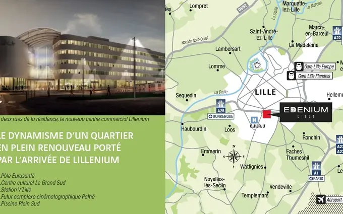 Edenium à Lille