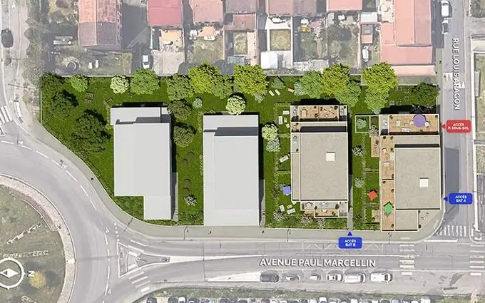 Les jardins d'elsa à Vaulx-en-Velin