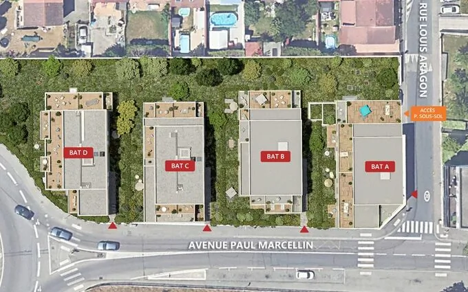 Les jardins d'elsa à Vaulx-en-Velin