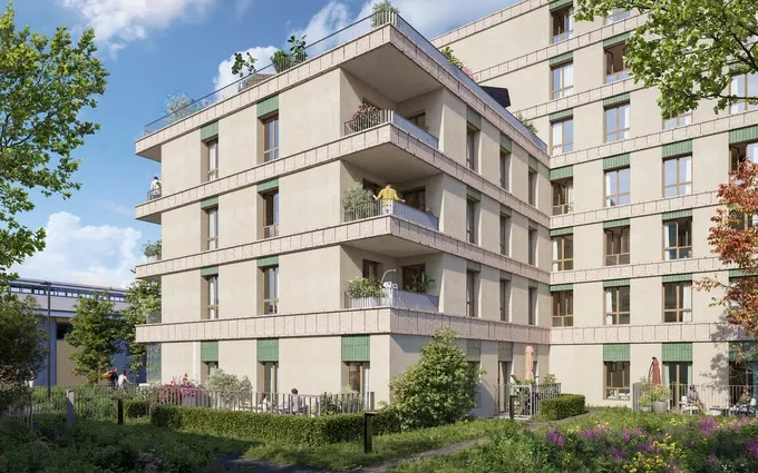 PASSERELLE DU CHEMIN VERT à Aubervilliers