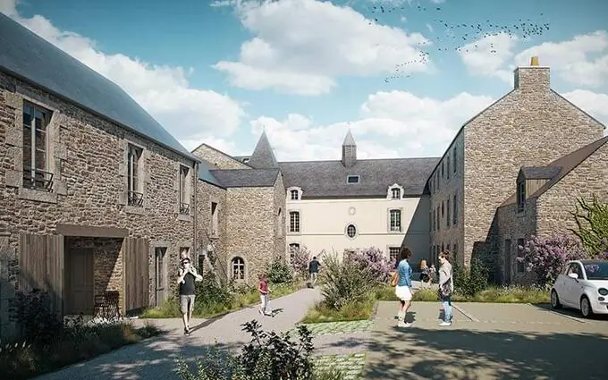Manoir Hamon Vaujoyeux Réhabilitation à Cancale