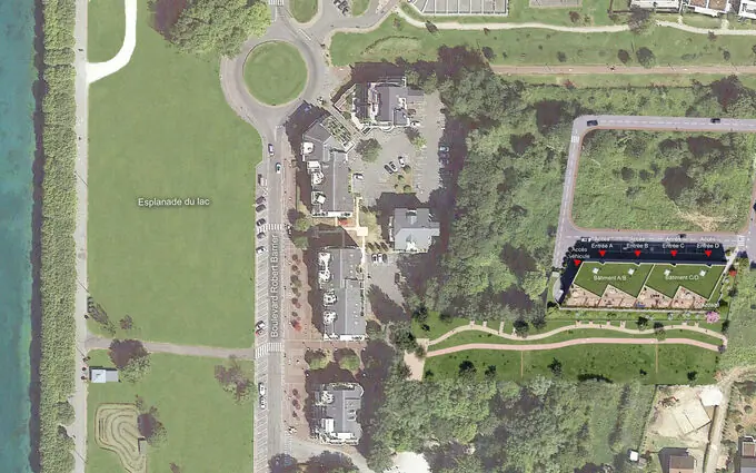 Rives d'aix à Aix-les-Bains