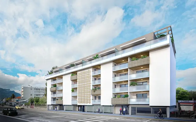 L’oiseau blanc à Saint-Martin-d'Hères