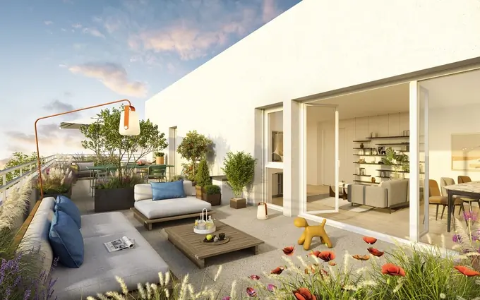 Les terrasses marceau tr2 b à Drancy