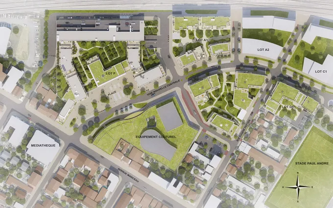 LES TERRASSES MARCEAU TR2 D1 à Drancy