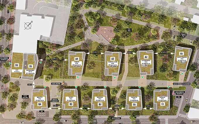 L'archipel 3f - 1 à Saint-Louis