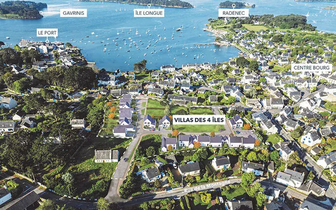 Villas des 4 îles à Larmor-Baden (56870)