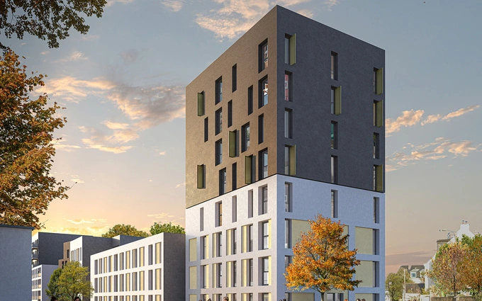 Lorient résidence urbaine à 3 min à pied de la gare