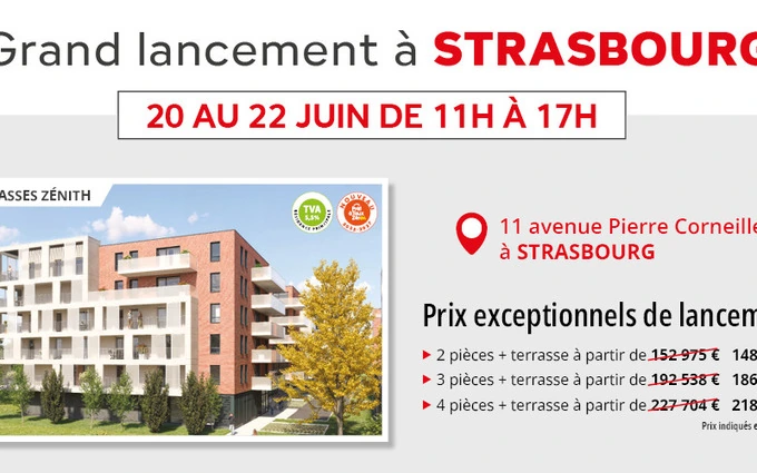 Terrasses Zénith à Strasbourg (67000)