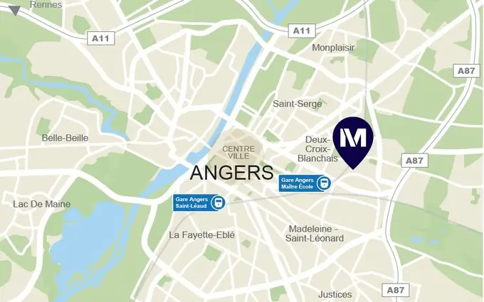 Les jardins d'amytis à Angers