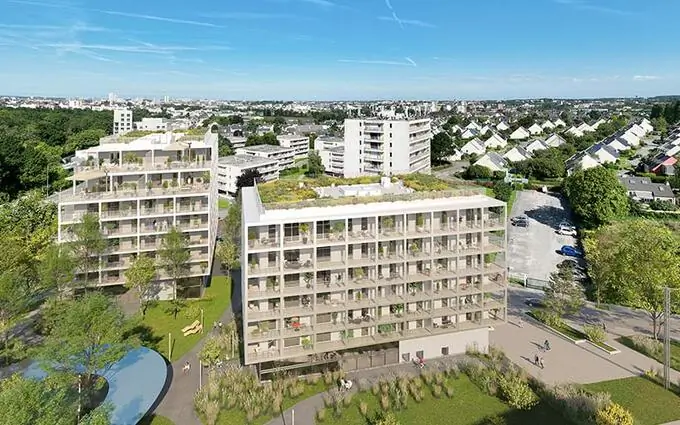 L'esplanade à Rennes