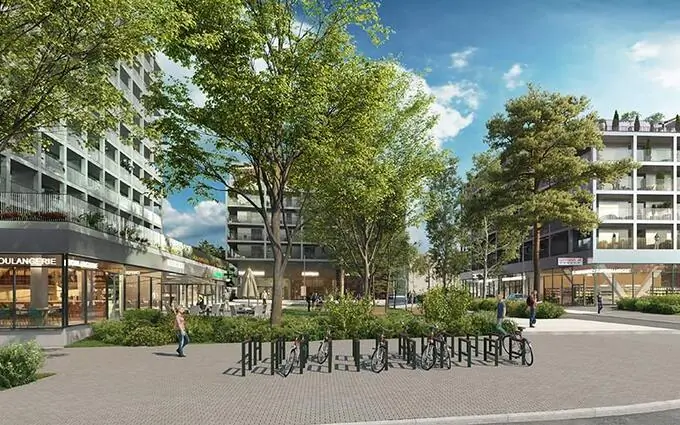 L'esplanade à Rennes