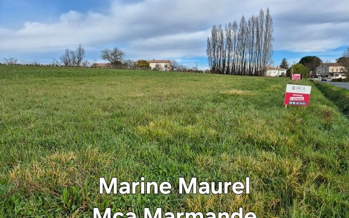 Terrain à bâtir à Villeneuve-de-Duras à Villeneuve-de-Duras (47120)