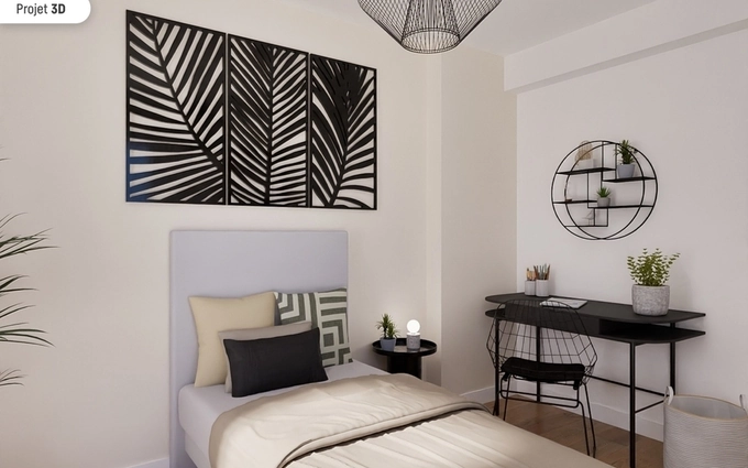 Appartement terrasse/liberte - t1 à La Riche