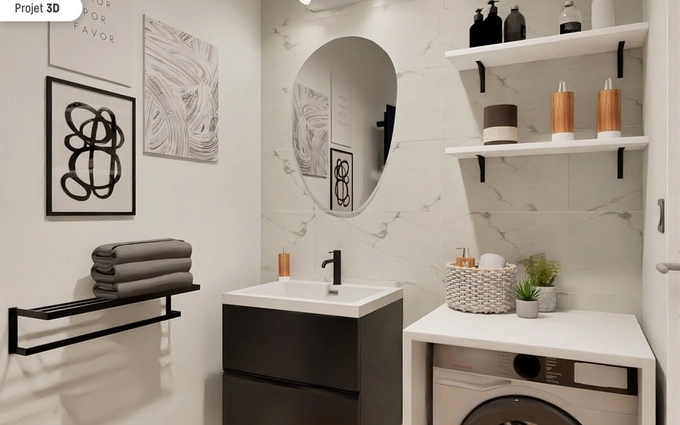 Appartement terrasse/liberte - t1 à La Riche