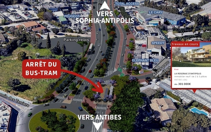 LA ROSERAIE D'ANTIPOLIS à Antibes