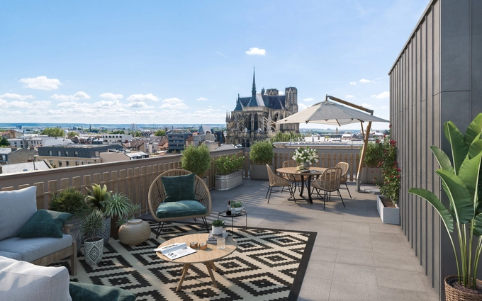 Jardin ponsardin à Reims