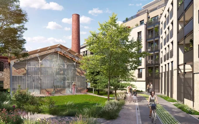 LES ATELIERS 63 BIS - T1 à Aubervilliers