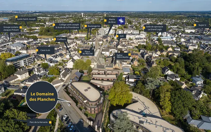 Le domaine des planches à Bruz