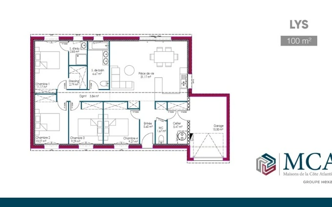 Terrain à partir de 555m² à Pissos à Pissos