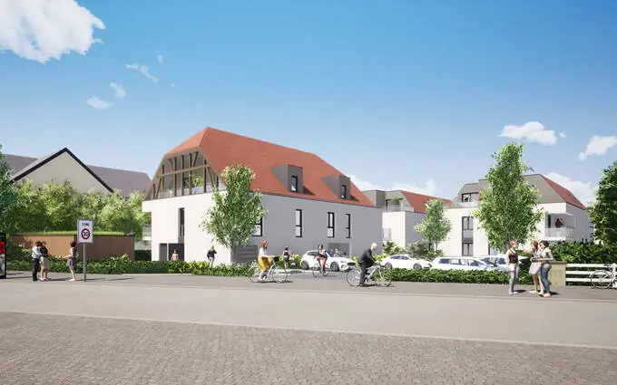 Entzheim en plein coeur du village à Entzheim