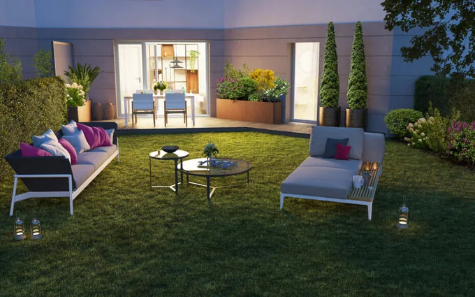 Patio saint-joseph à Annemasse